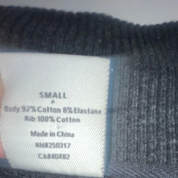 Varley Charcoal half zip sweatshirt - Picture 4 of 4